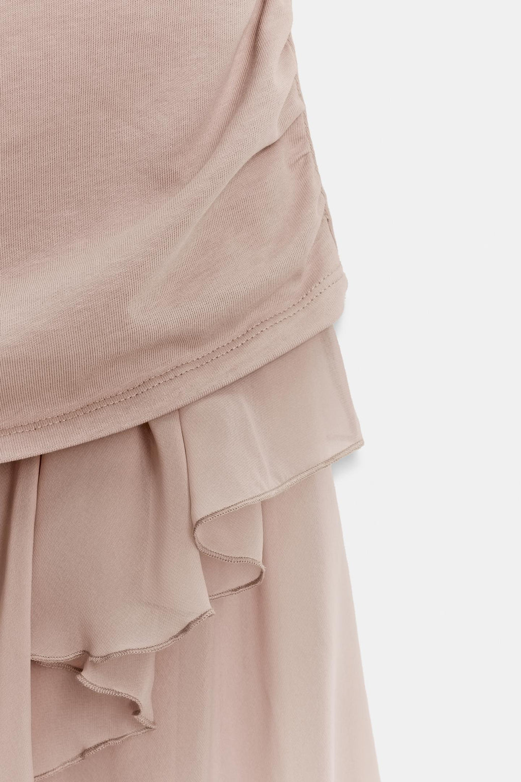 ROBE BIMATIÈRE À VOLANTS