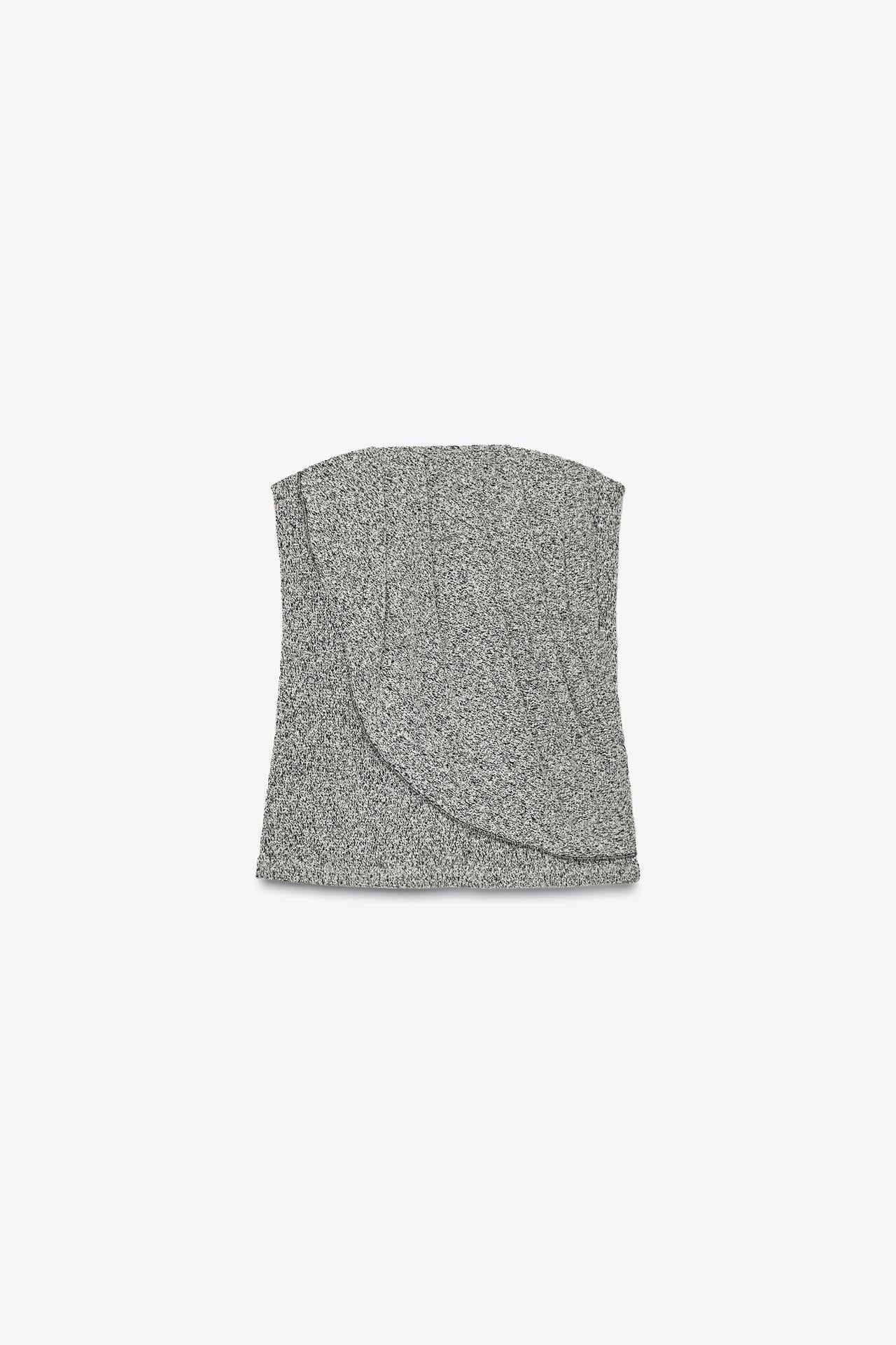 SCHULTERFREIES BOUCLÉ-TOP