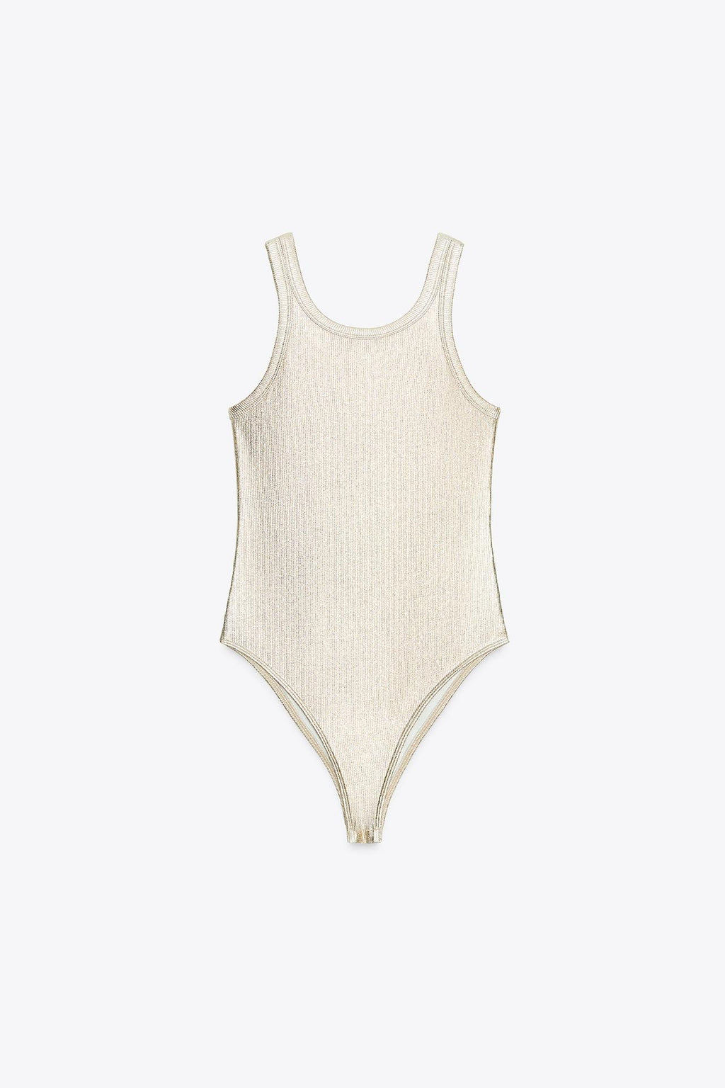 GERIPPTER METALLIC-BODY GOLD