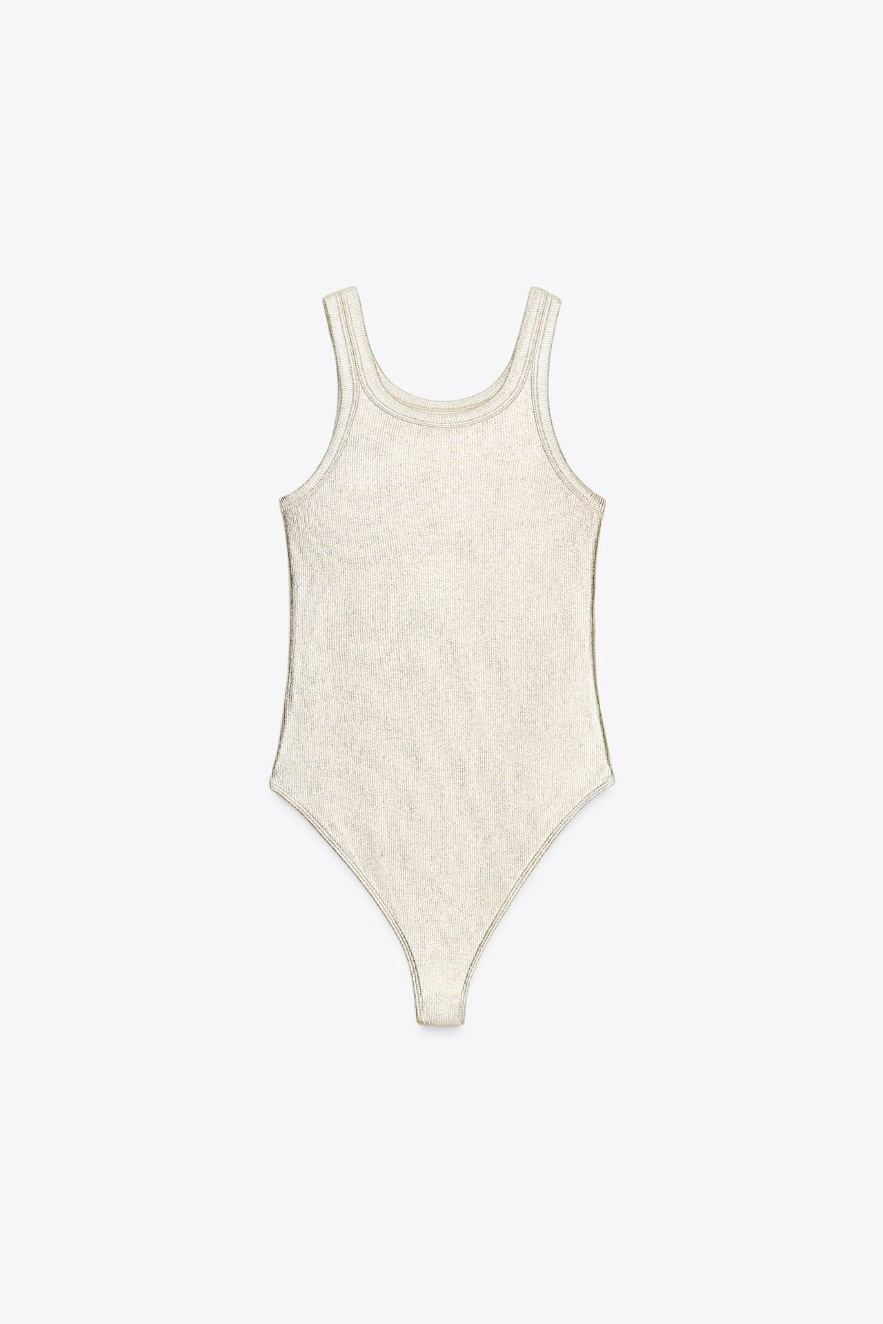 GERIPPTER METALLIC-BODY GOLD