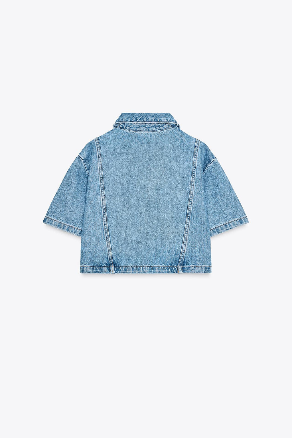 CROPPED-HEMD DENIM LINIE