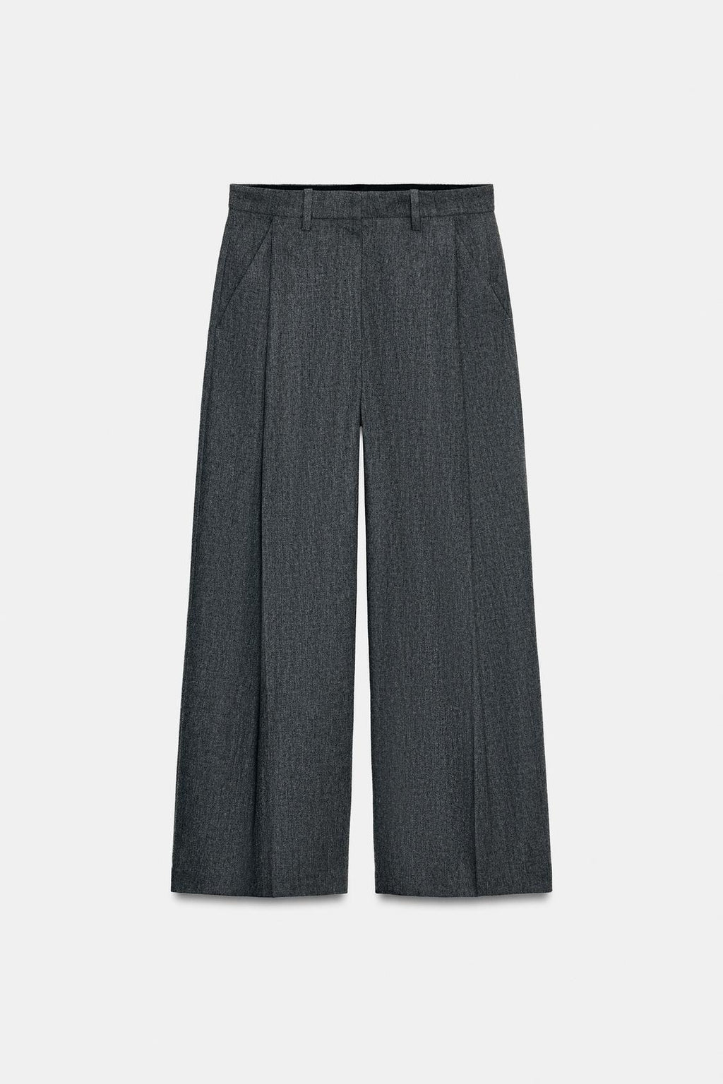 PANTALON WIDE LEG À PINCES