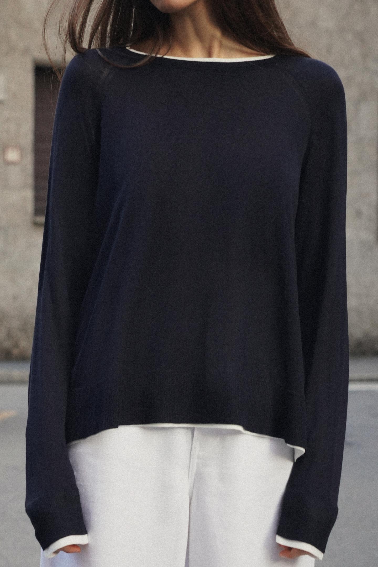 PULL EN MAILLE DOUBLE