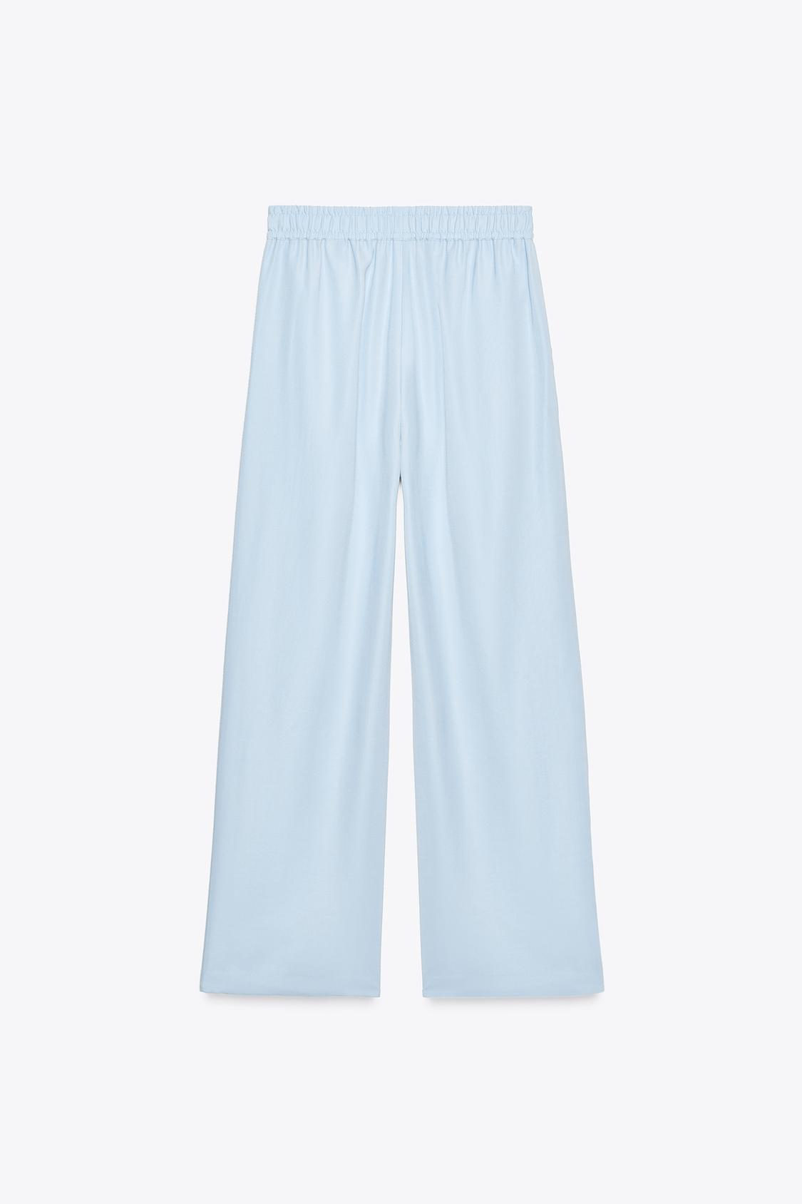 WIDELEG-HOSE MIT ELASTISCHEM BUND