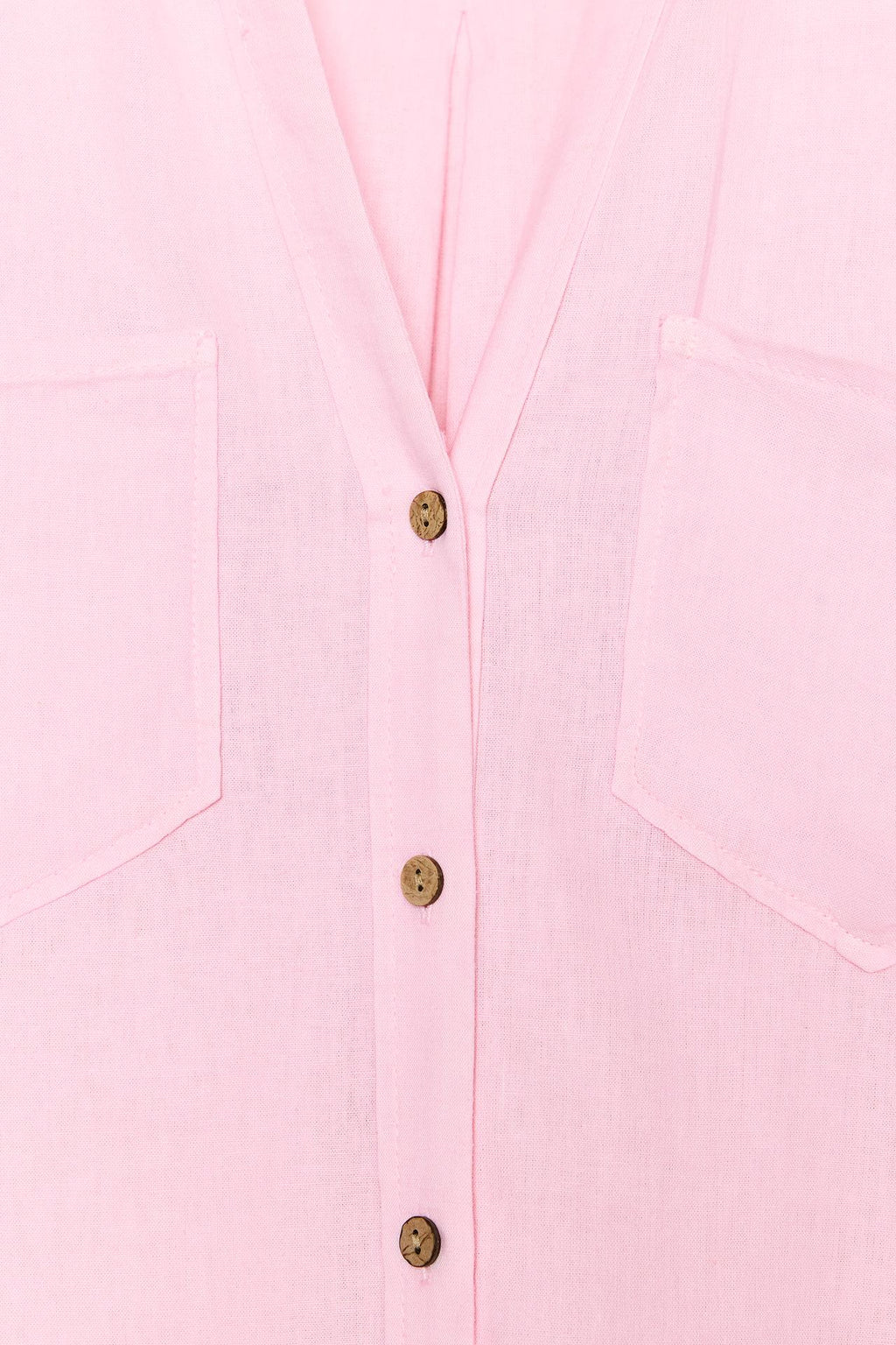 CROPPED-HEMD LEINEN ROSA