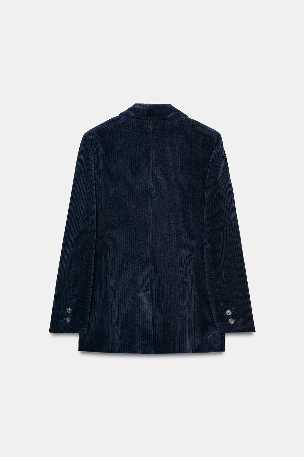 BLAZER EN VELOURS CÔTELÉ ET ÉPAULETTES EZ SIGNATURE