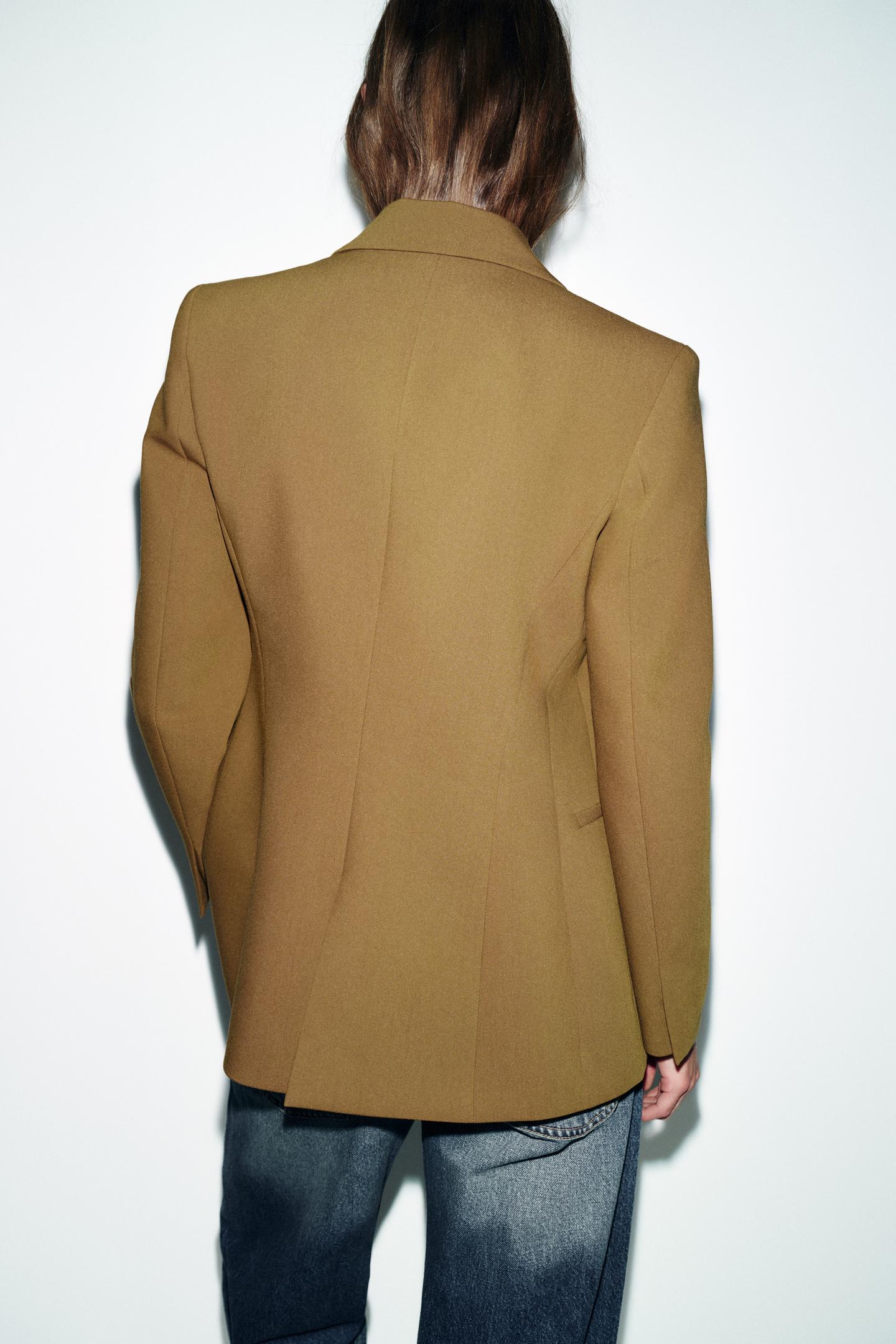 VESTE AJUSTÉE AVEC GARNITURE EZ SIGNATURE