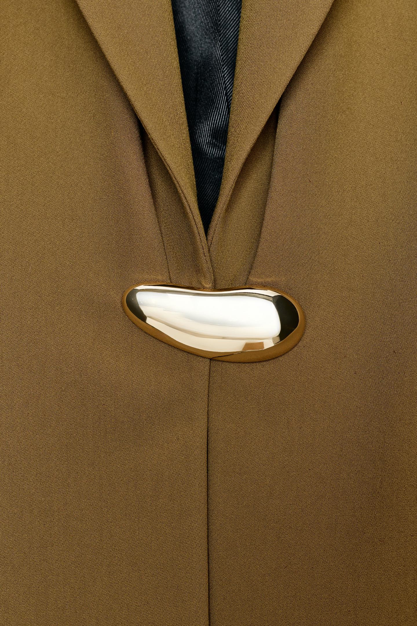 VESTE AJUSTÉE AVEC GARNITURE EZ SIGNATURE