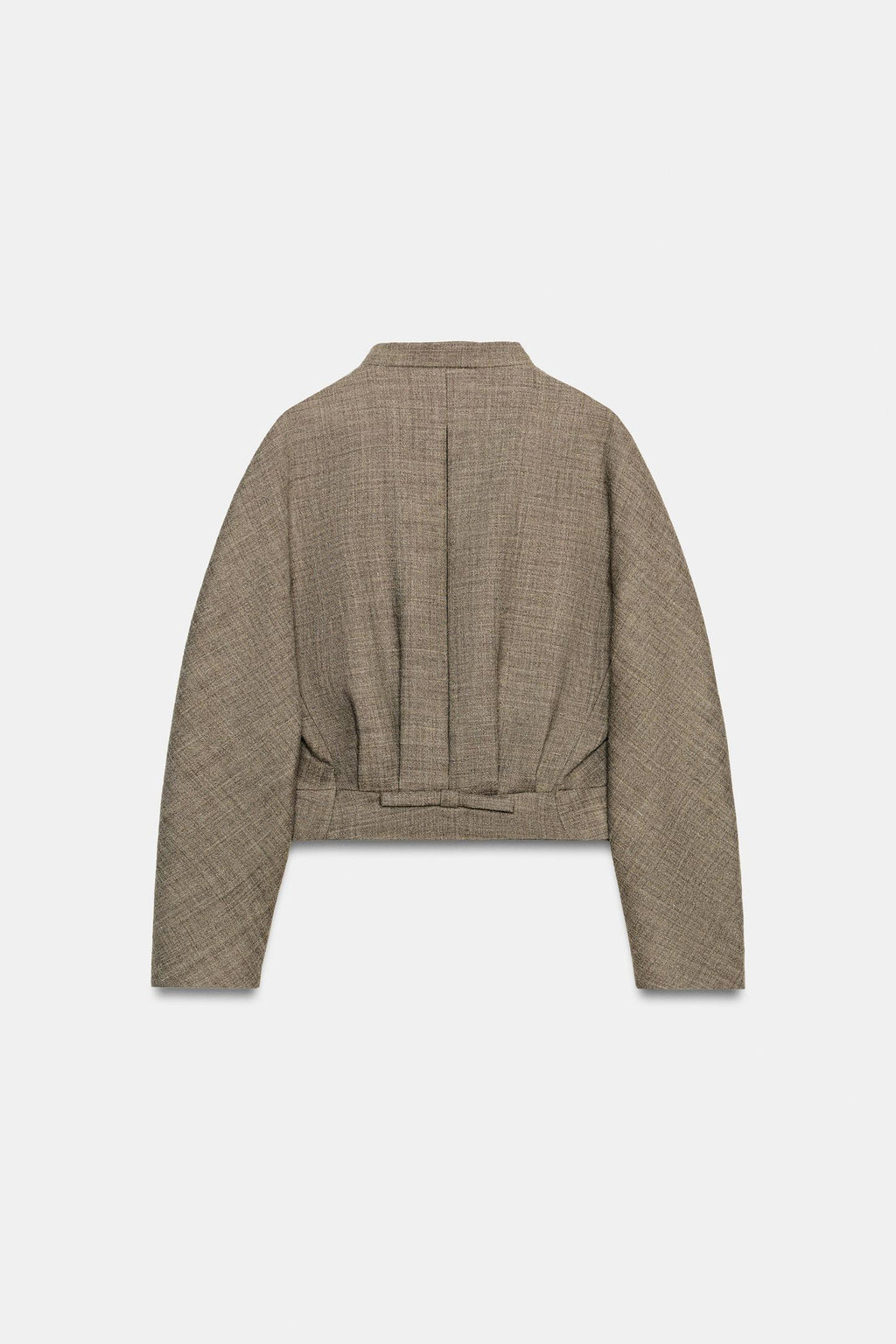 GILET COURT AVEC LAINE EZ SIGNATURE