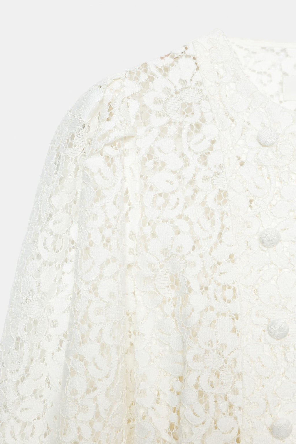 VESTE CACHE-CŒUR EN DENTELLE