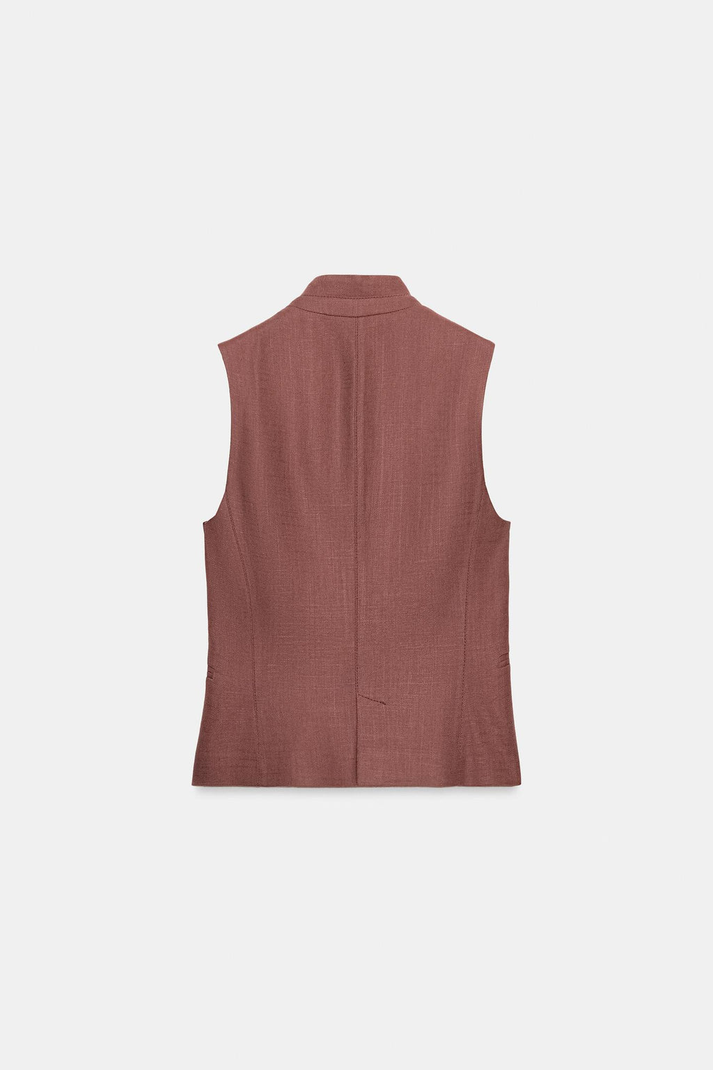 GILET EN LIN EZ SIGNATURE