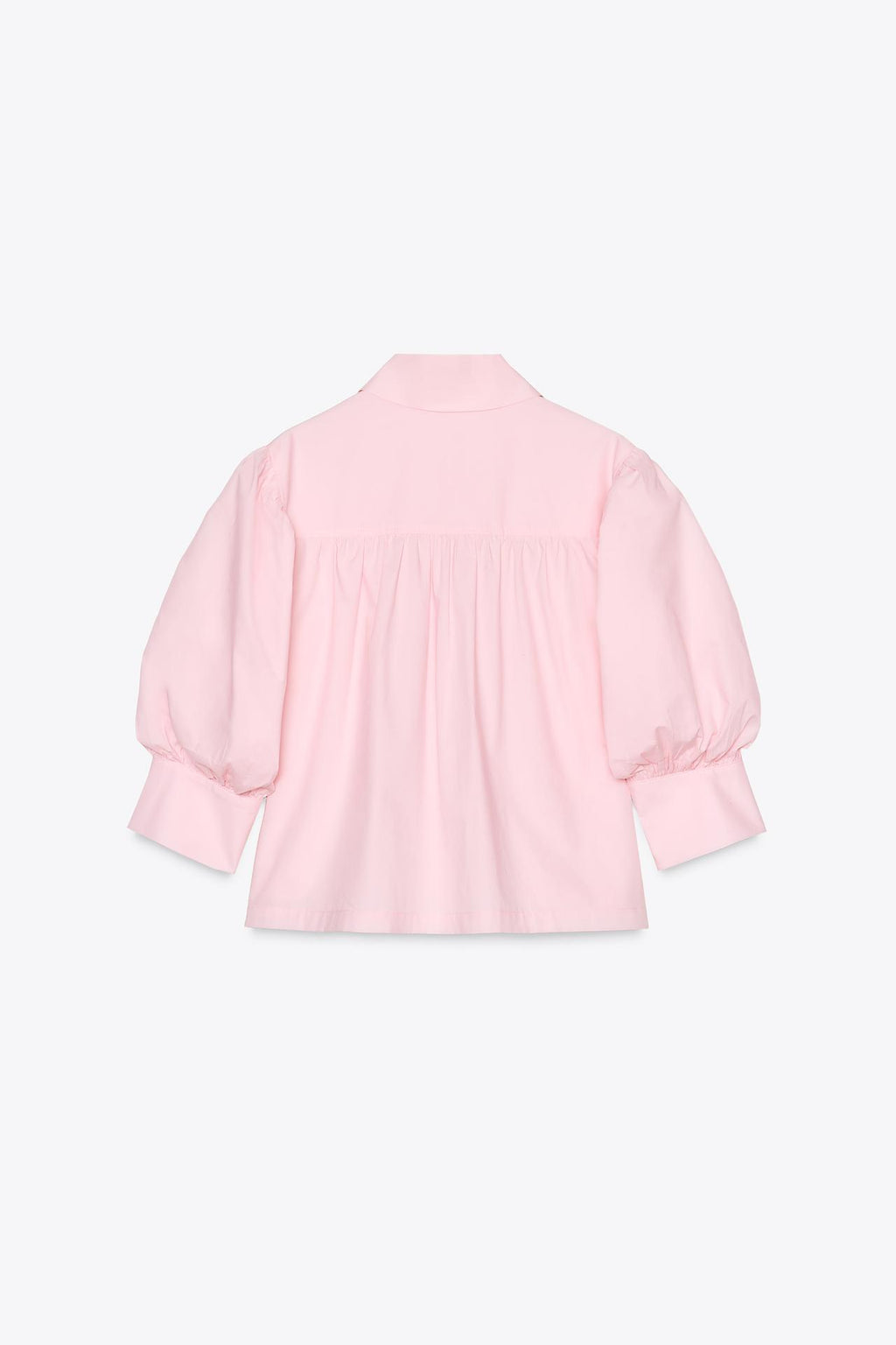 VOLUMINOUS POPLIN BLOUSE PASTELLROSA