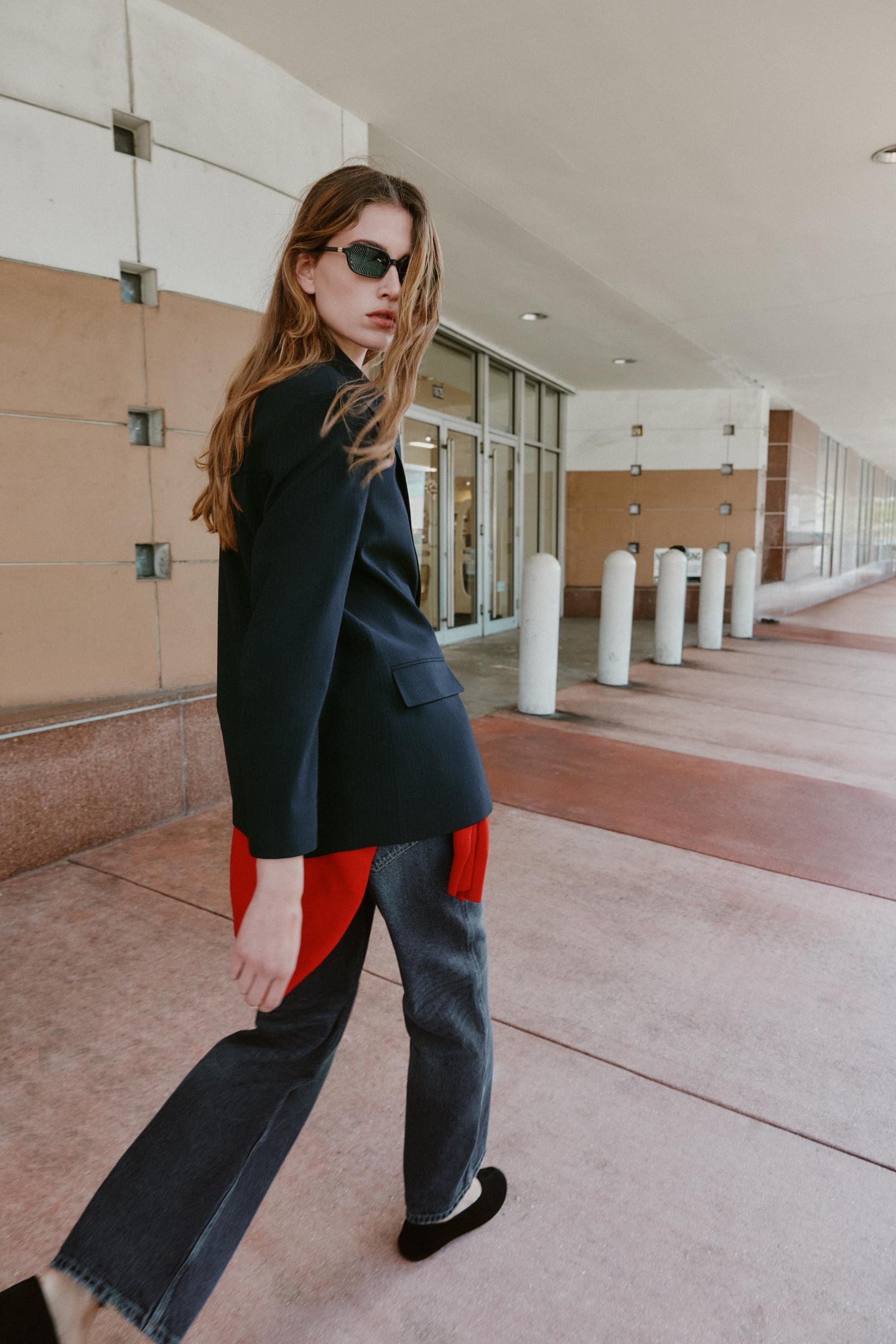 VESTE CROISÉE OVERSIZE