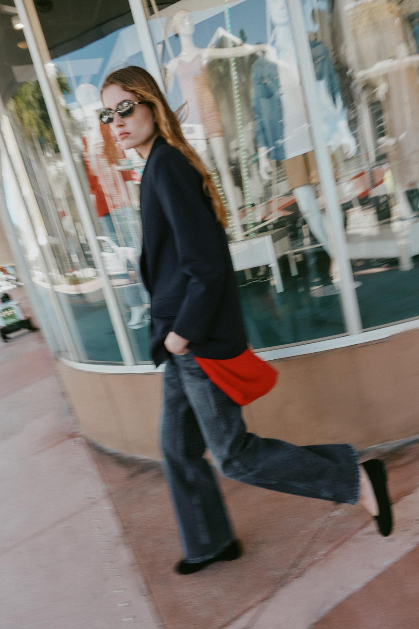 VESTE CROISÉE OVERSIZE