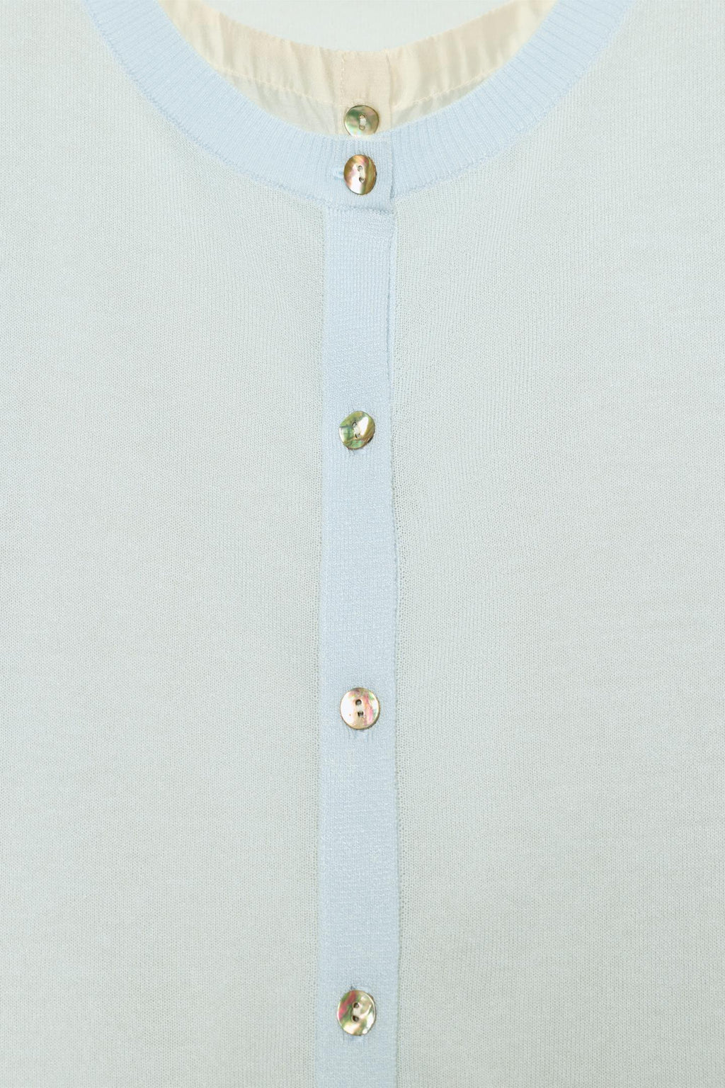 VESTE EN MAILLE COMBINÉE