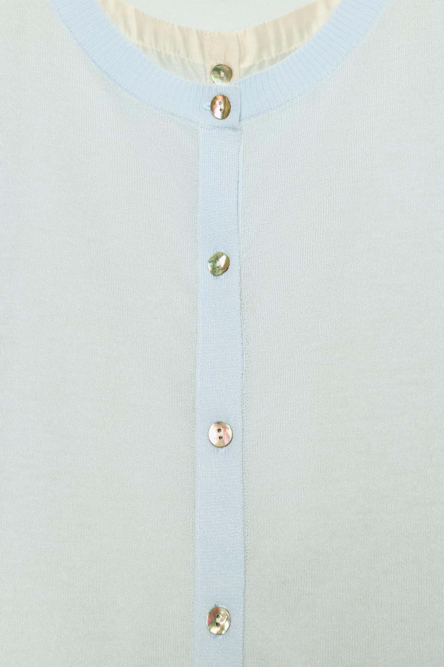 VESTE EN MAILLE COMBINÉE