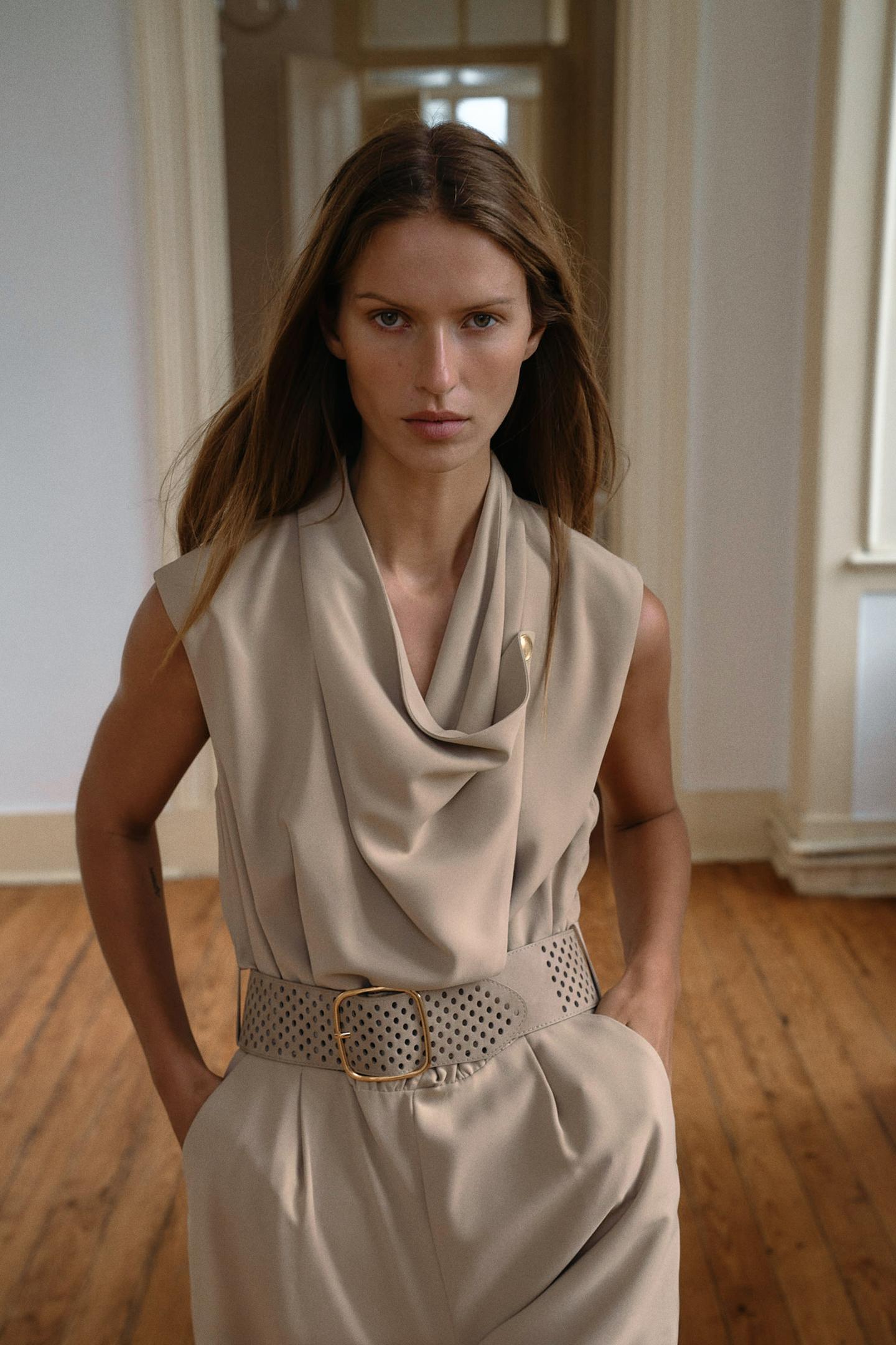 COMBINAISON LONGUE AVEC CEINTURE