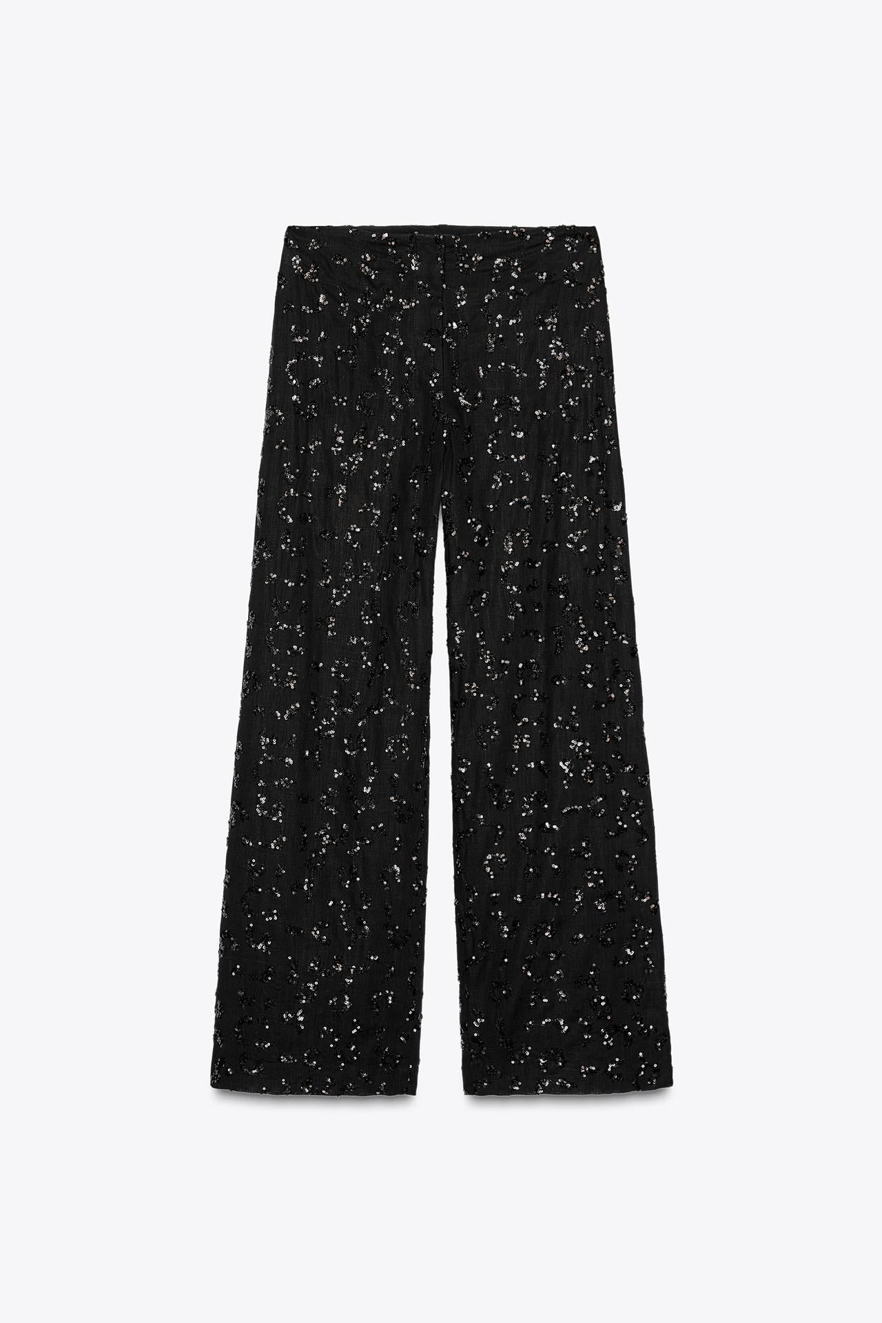 SIGNATURE PAILLETTEN-WIDELEG-HOSE