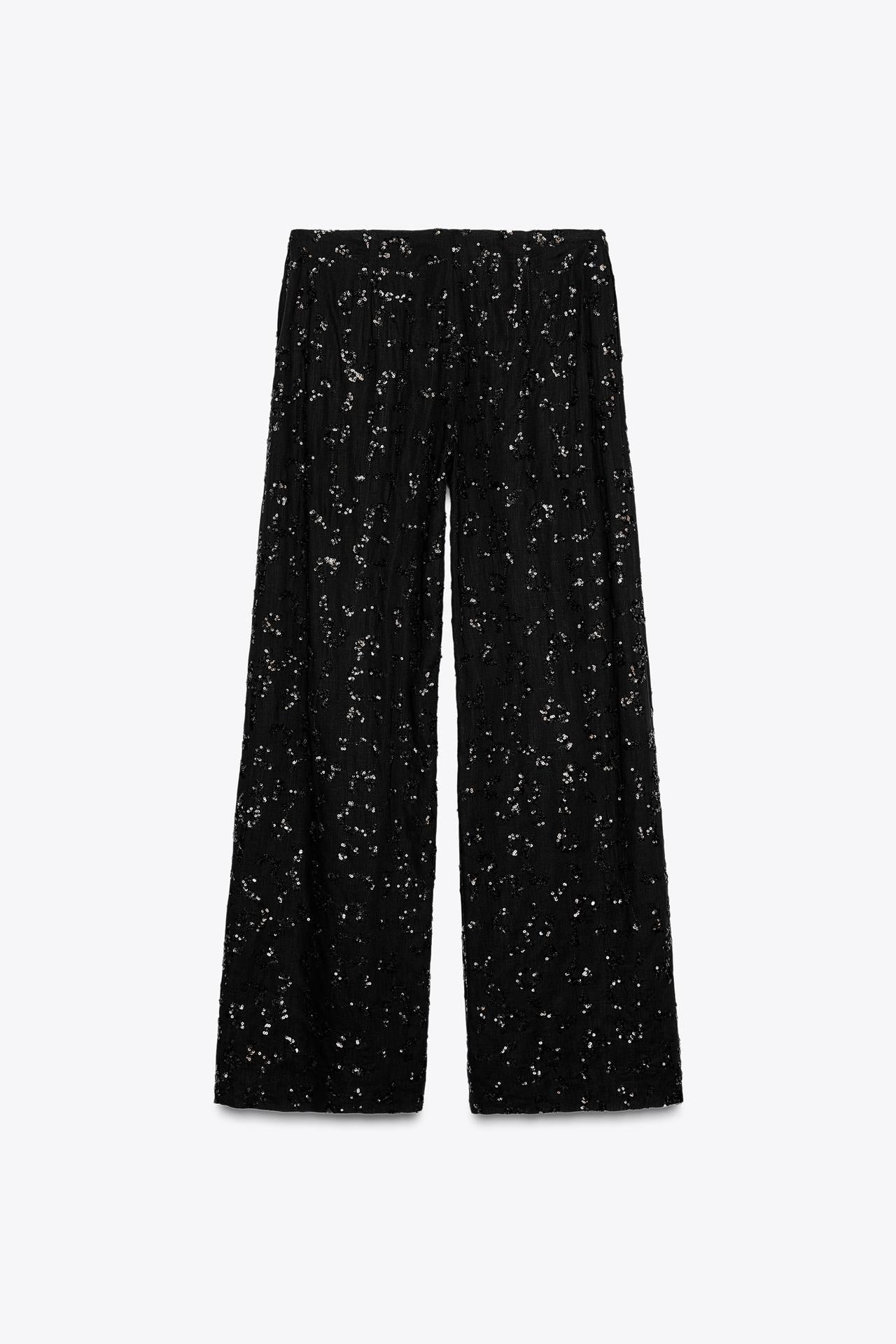 SIGNATURE PAILLETTEN-WIDELEG-HOSE