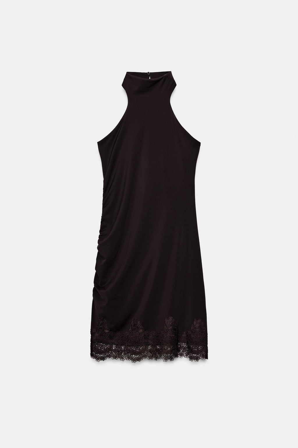 ROBE HALTER EN DENTELLE