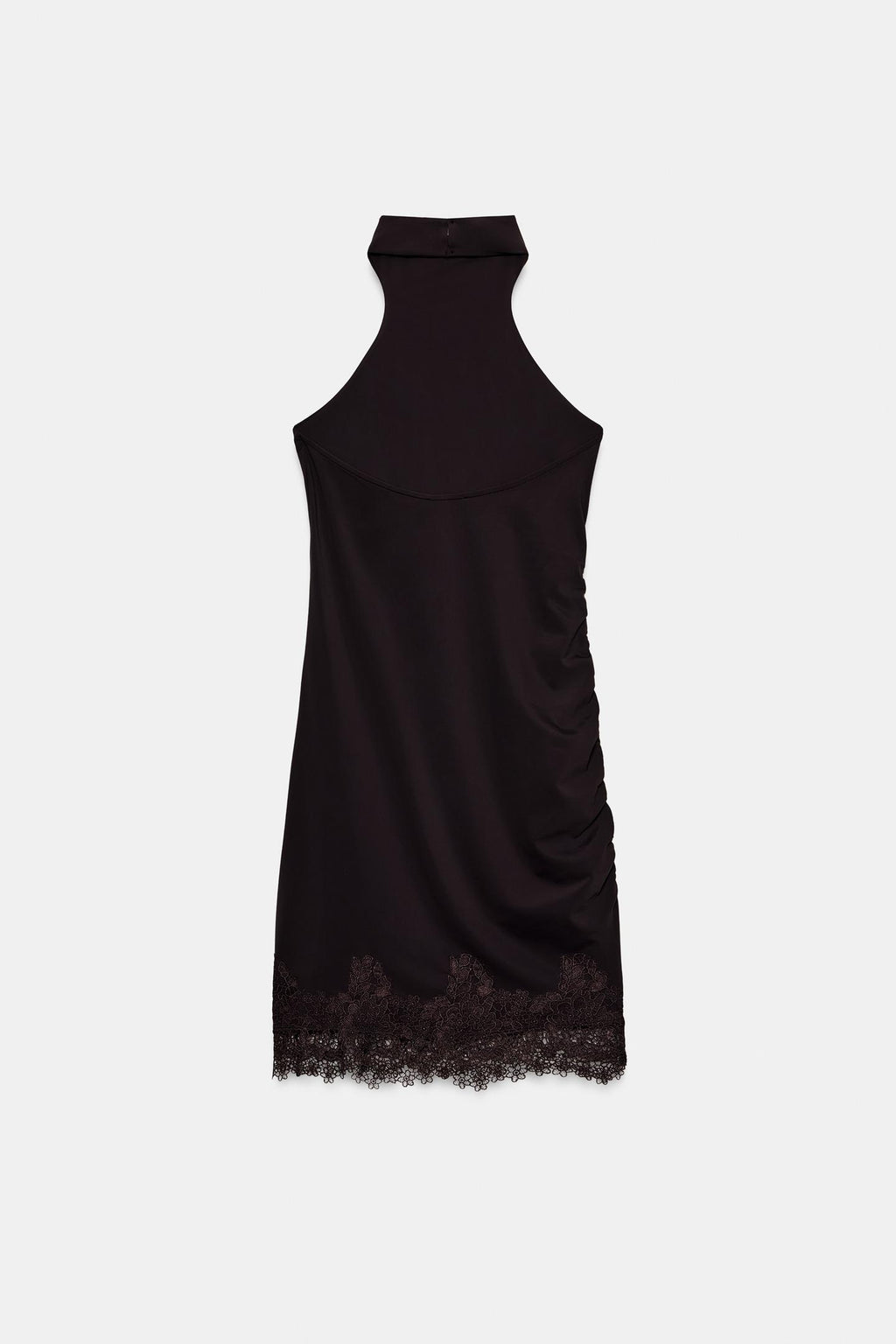 ROBE HALTER EN DENTELLE