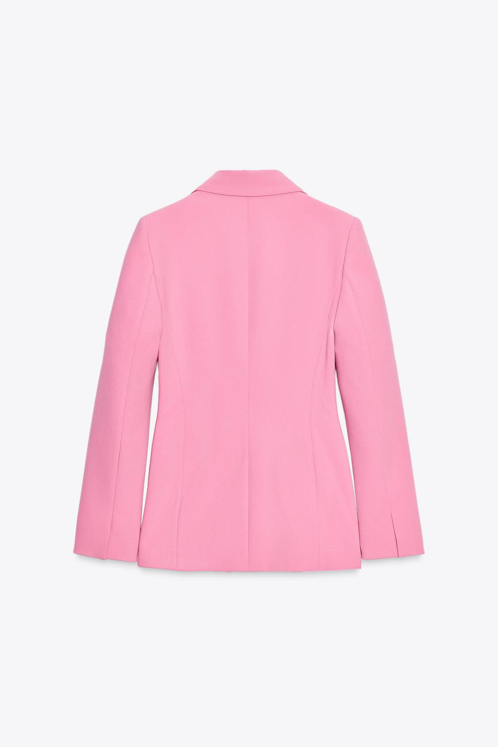 TAILLIERTER BLAZER MIT KLAPPENTASCHEN IN ROSA