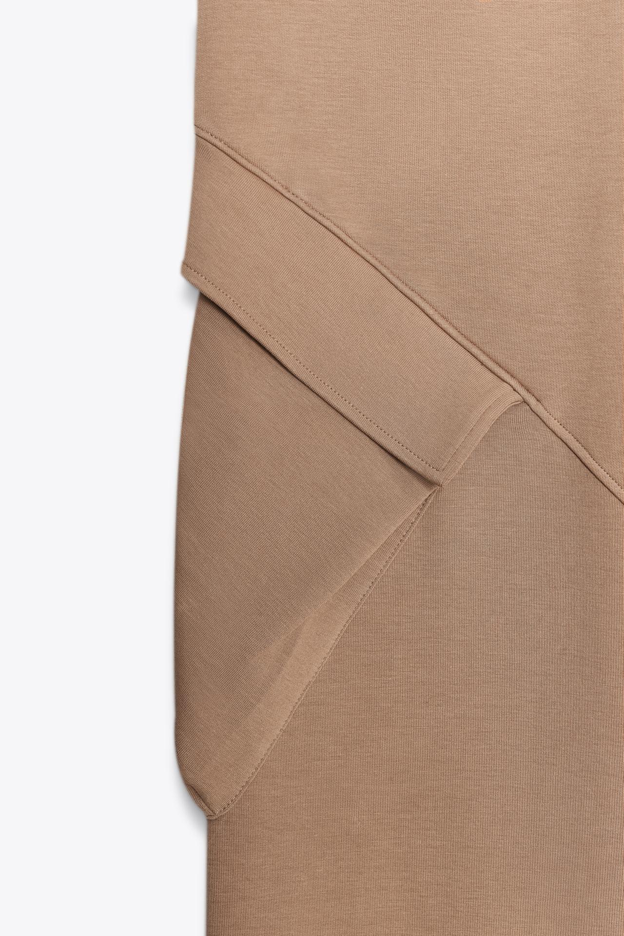 RELAXED CARGO PANTS IN TAUPE