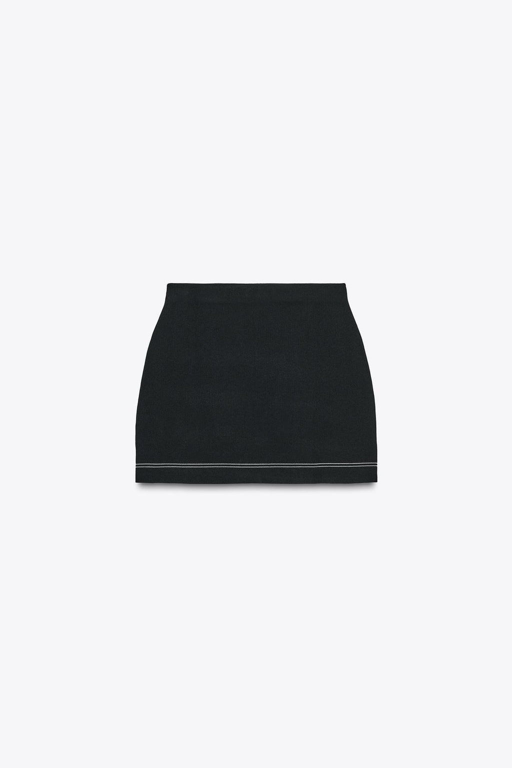 MINIROCK AUS SIGNATURE-JERSEY MIT HOHER TAILLE