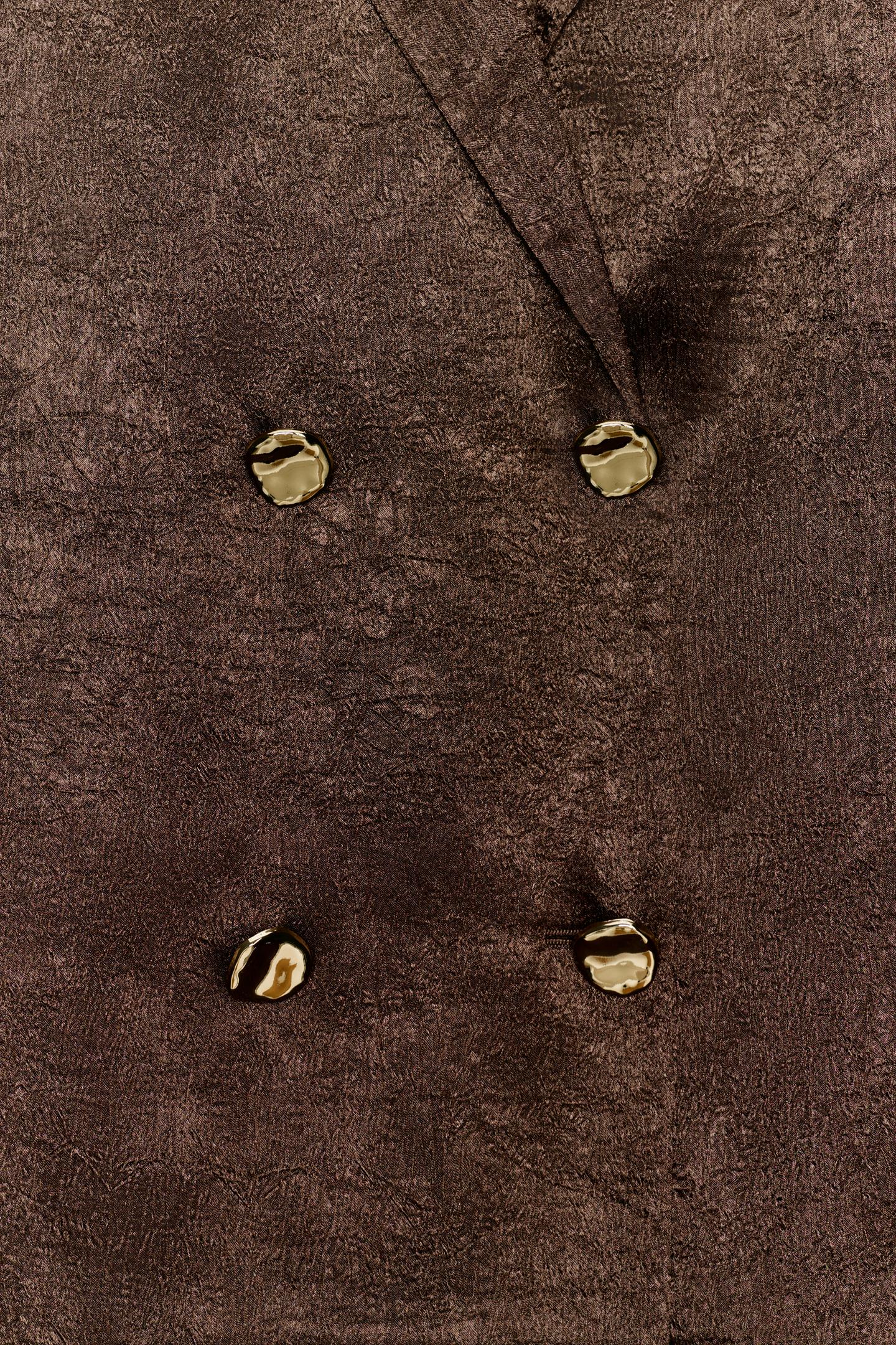 VESTE FLUIDE EFFET FROISSÉ