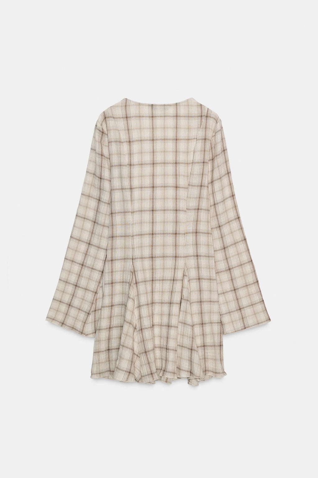 ROBE COURTE À CARREAUX