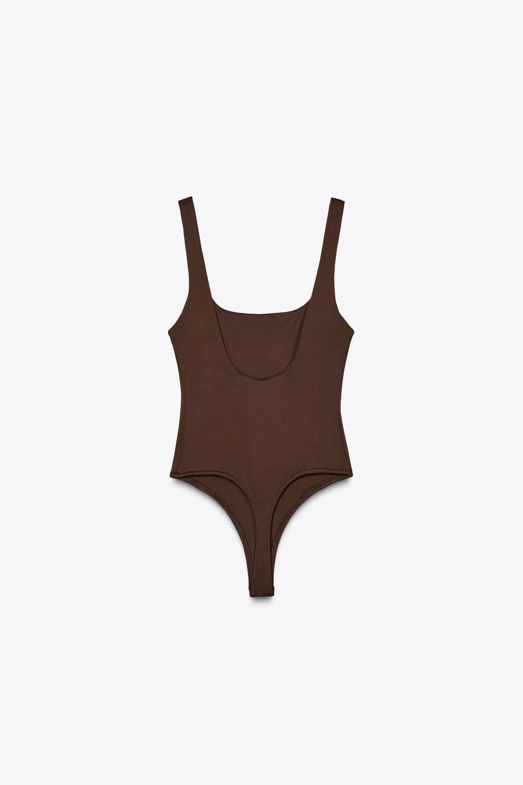 BODY SCHOKOBRAUN MIT BREITEN TRÄGERN