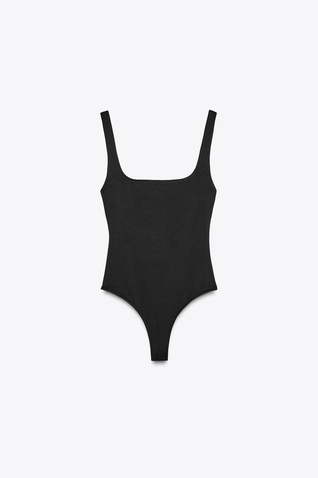 BODY SCHWARZ MIT BREITEN TRÄGERN