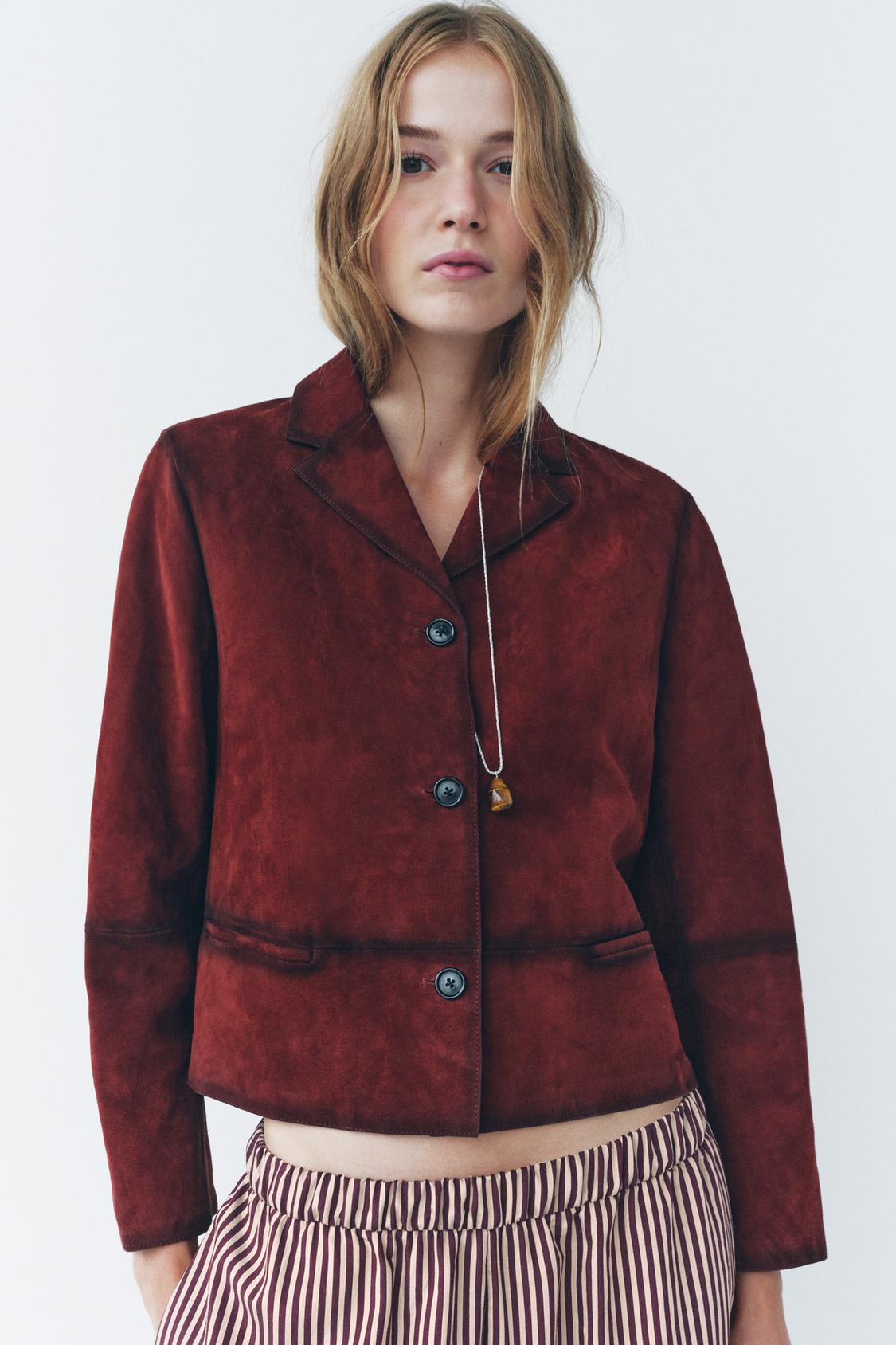 LIMITED EDITION BLAZER AUS WILDLEDER