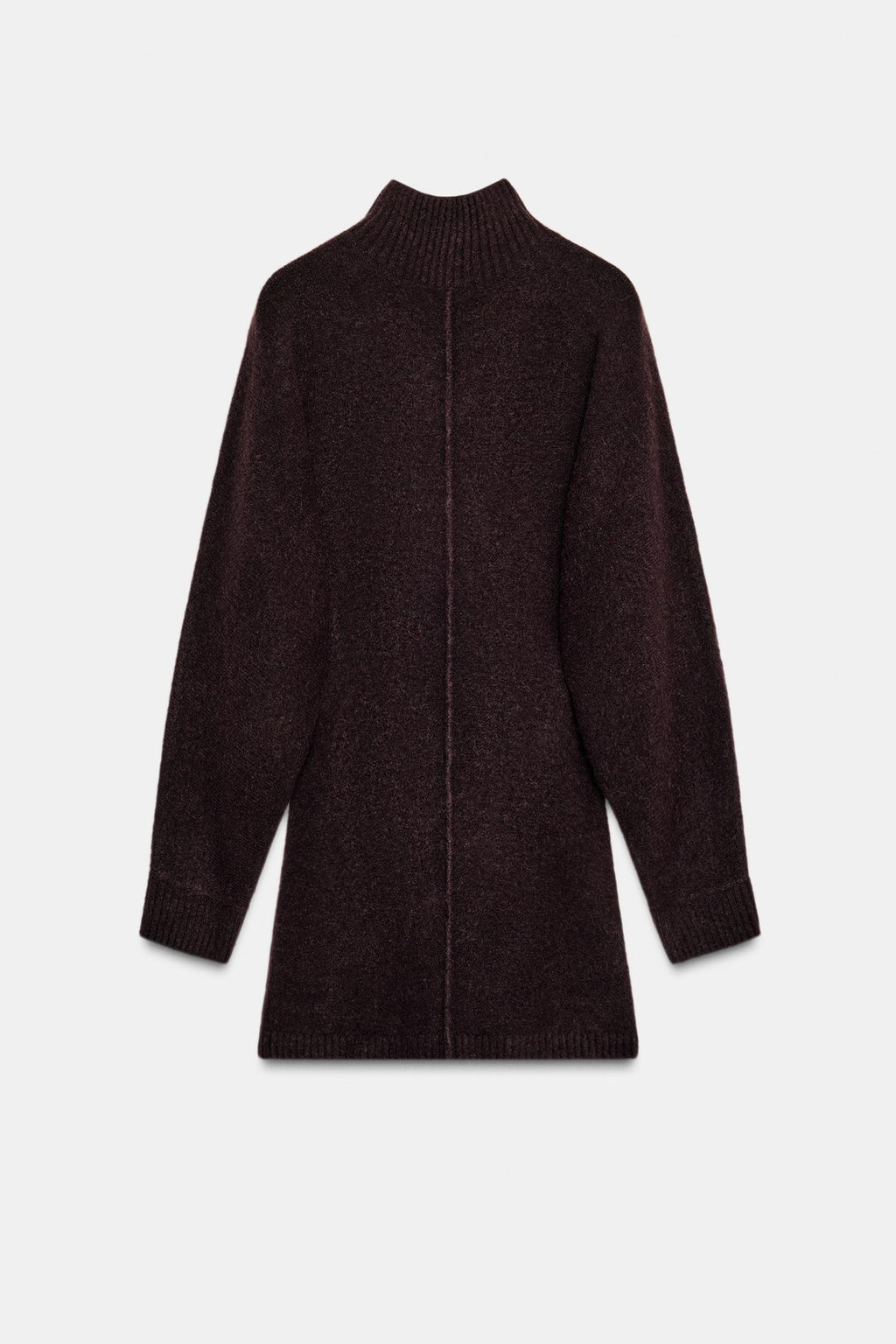 ROBE COURTE EN MAILLE DOUCE
