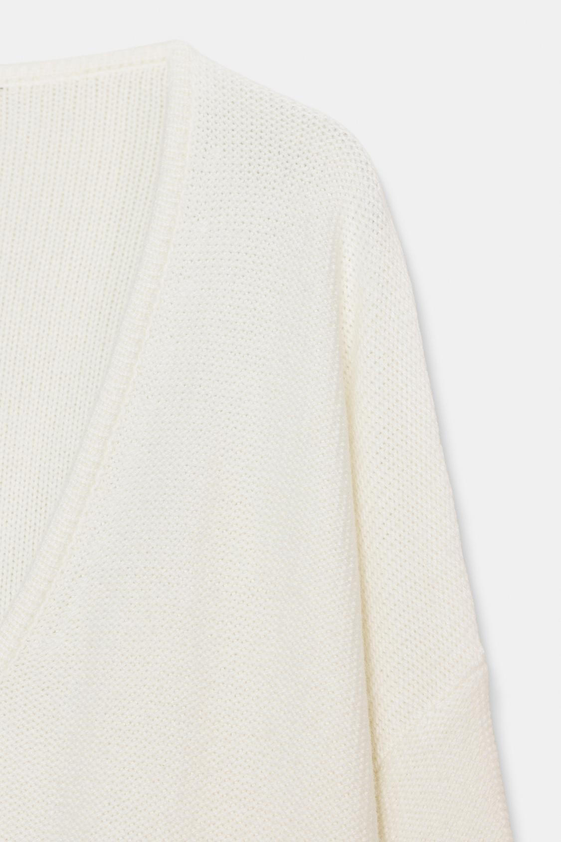 PULL EN MAILLE À DÉCOLLETÉ ARRONDIE