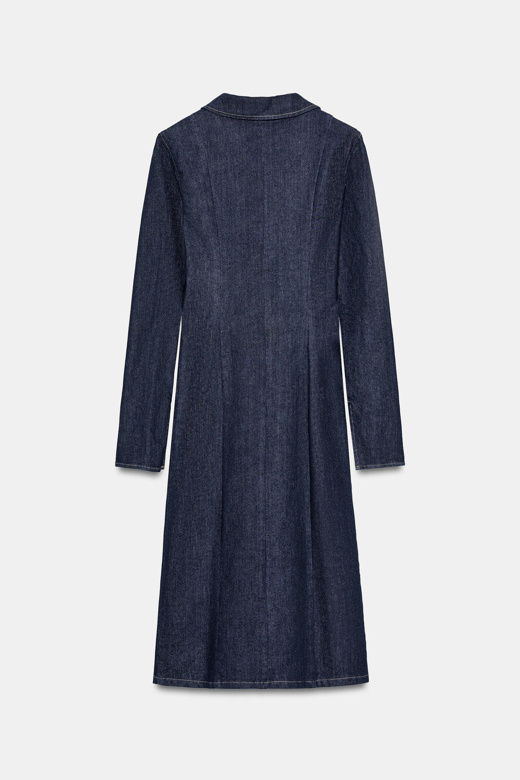ROBE EN DENIM TRF À FERMETURE ÉCLAIR
