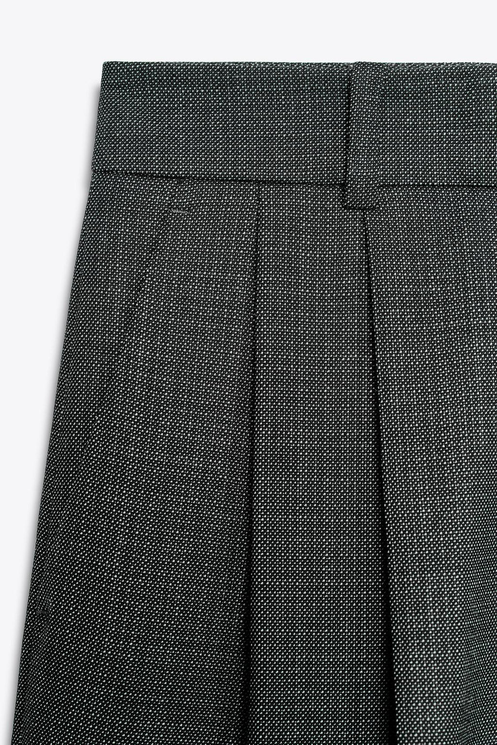 HIGH-WAIST-WIDELEG-HOSE MIT BÜGELFALTEN