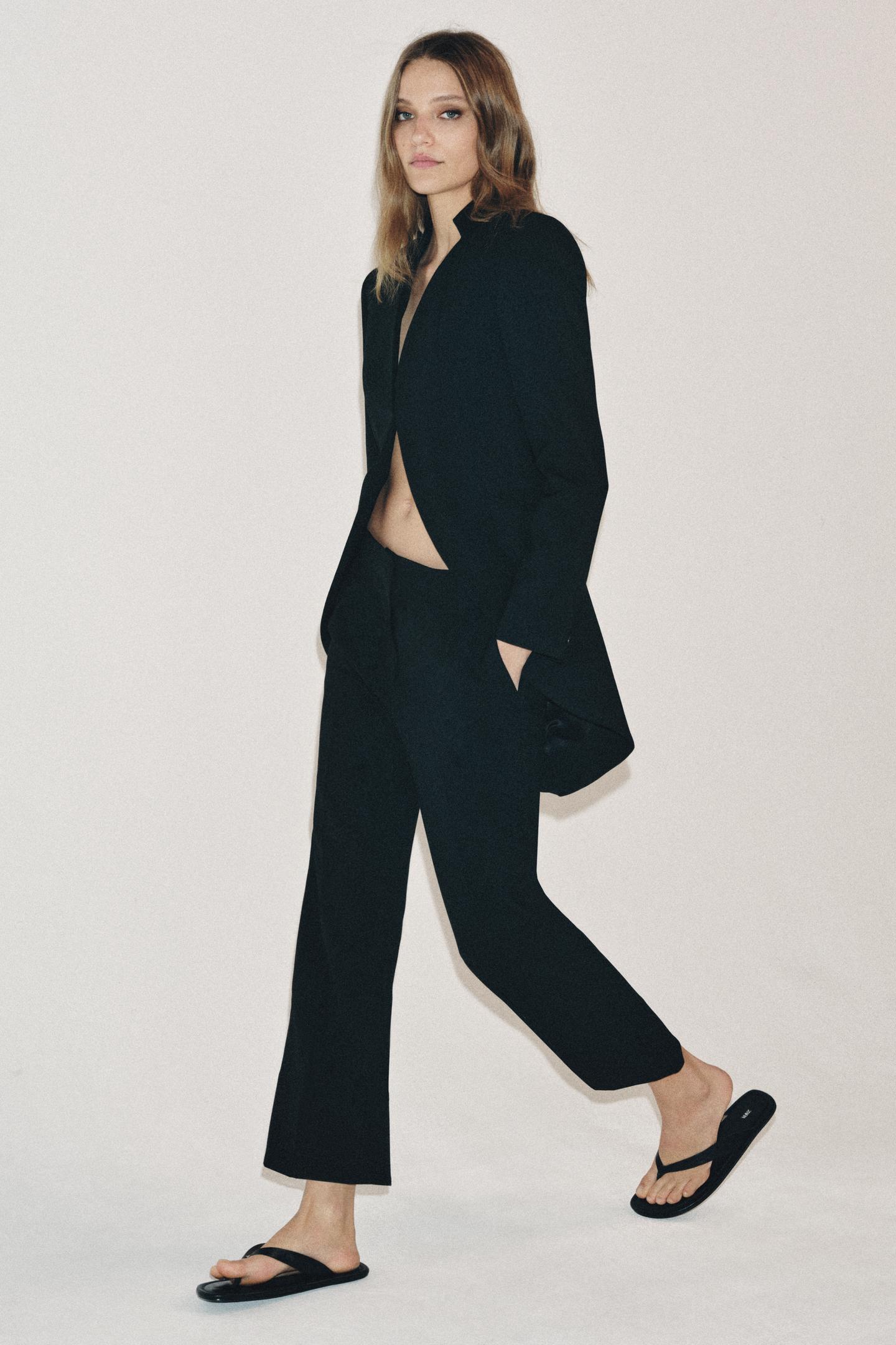 BLAZER LONG MINIMALISTE EZ SIGNATURE ÉDITION LIMITÉE
