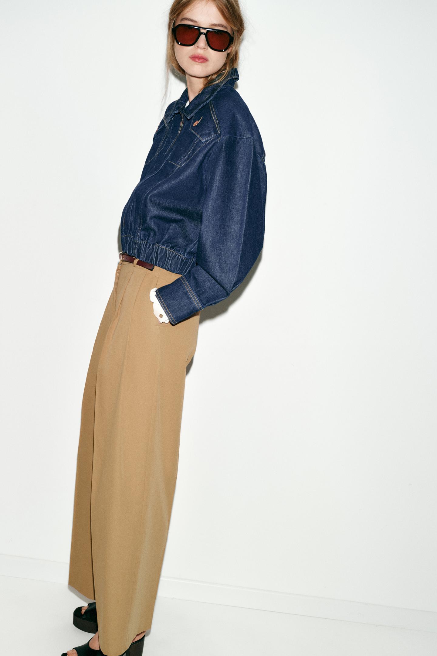 BLOUSON BOMBER EN DENIM