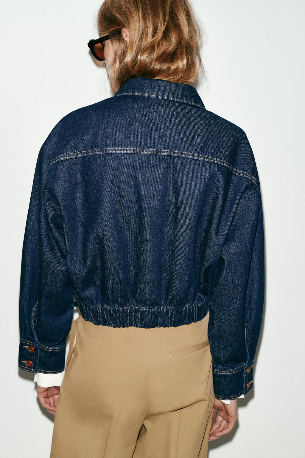 BLOUSON BOMBER EN DENIM