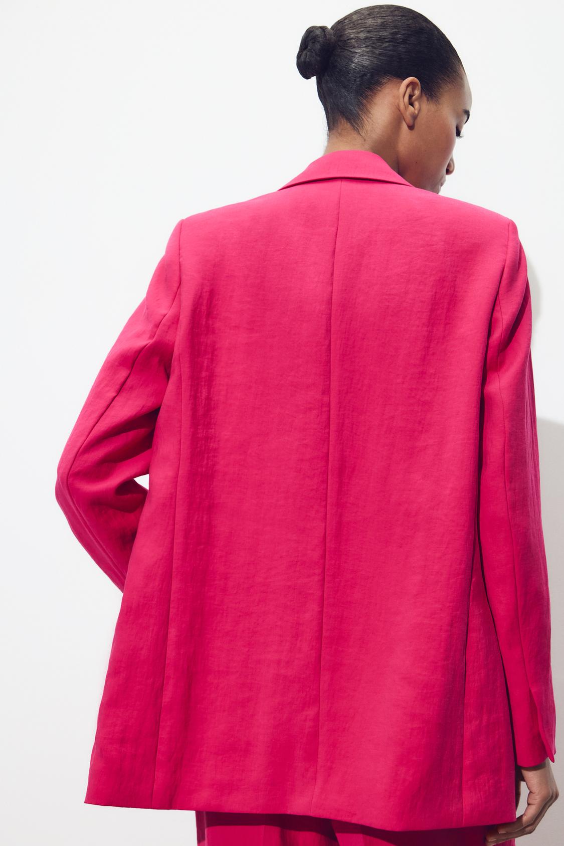 BLAZER STRUKTURIERT IN FUCHSIA