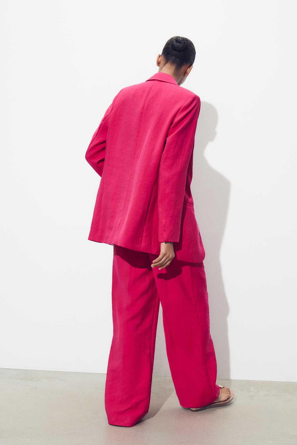 BLAZER STRUKTURIERT IN FUCHSIA
