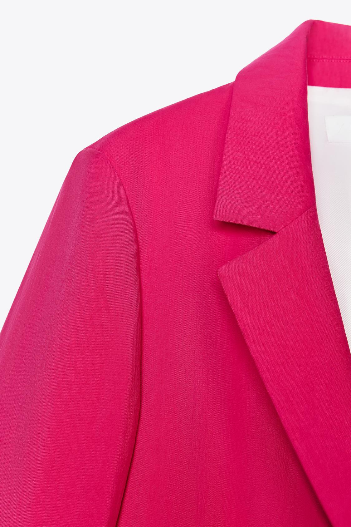 BLAZER STRUKTURIERT IN FUCHSIA