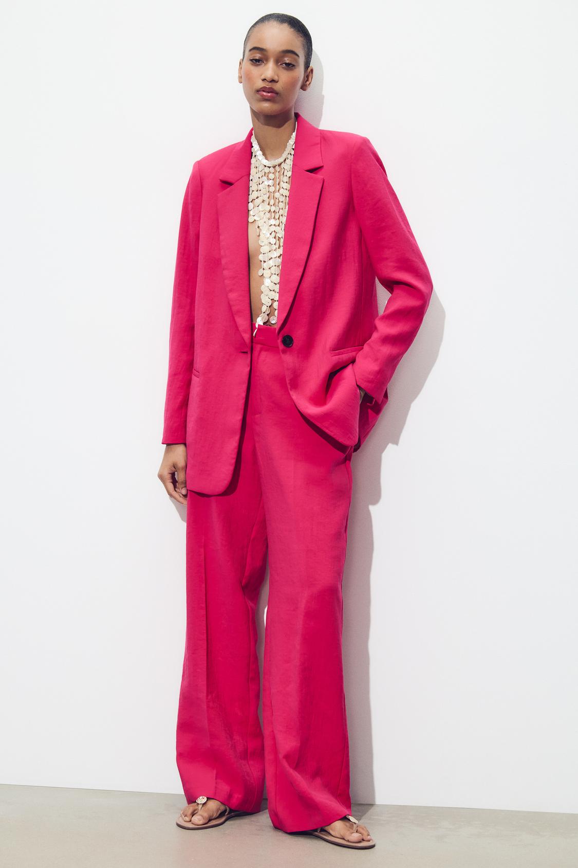 BLAZER STRUKTURIERT IN FUCHSIA