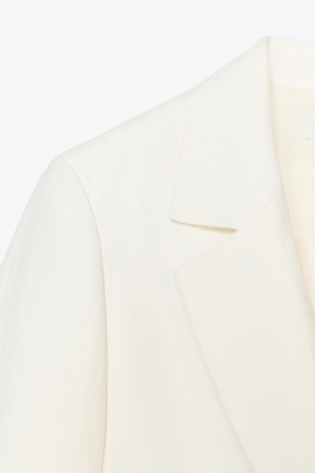 BLAZER STRUKTURIERT IN NATURWEISS