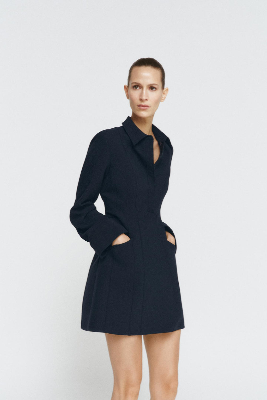 ROBE CHEMISE COURTE