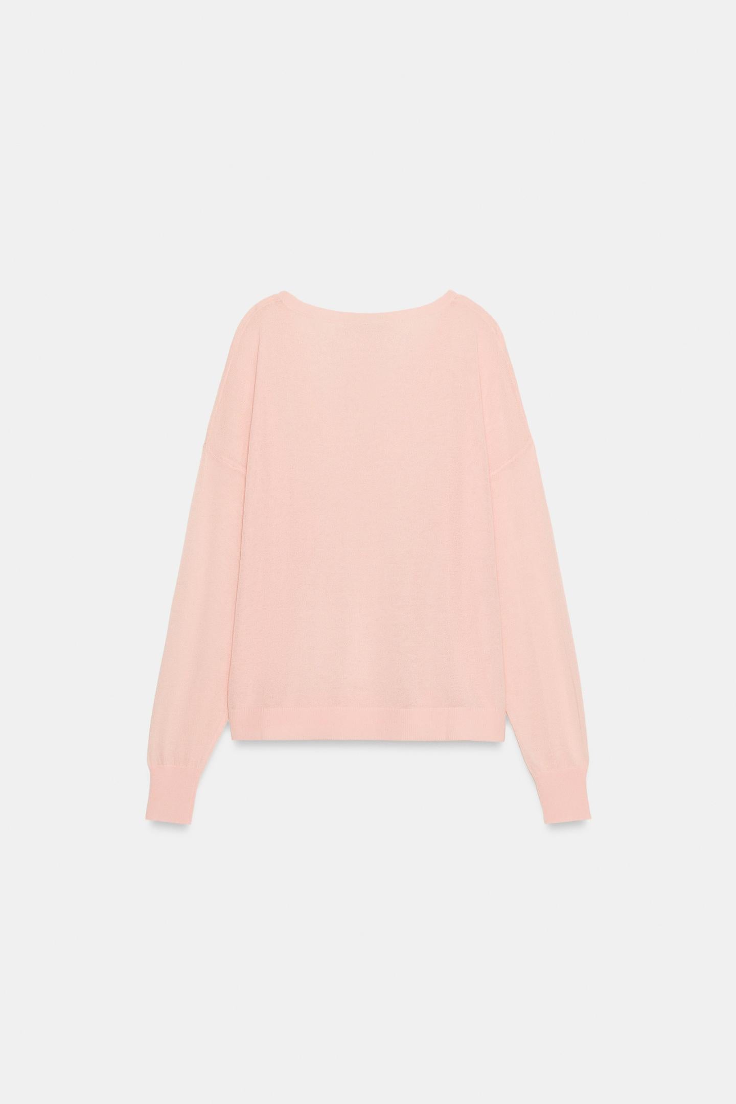 PULL EN MAILLE FINE COL EN V