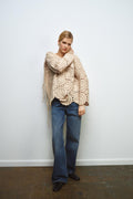 PULL EN MAILLE CROCHET