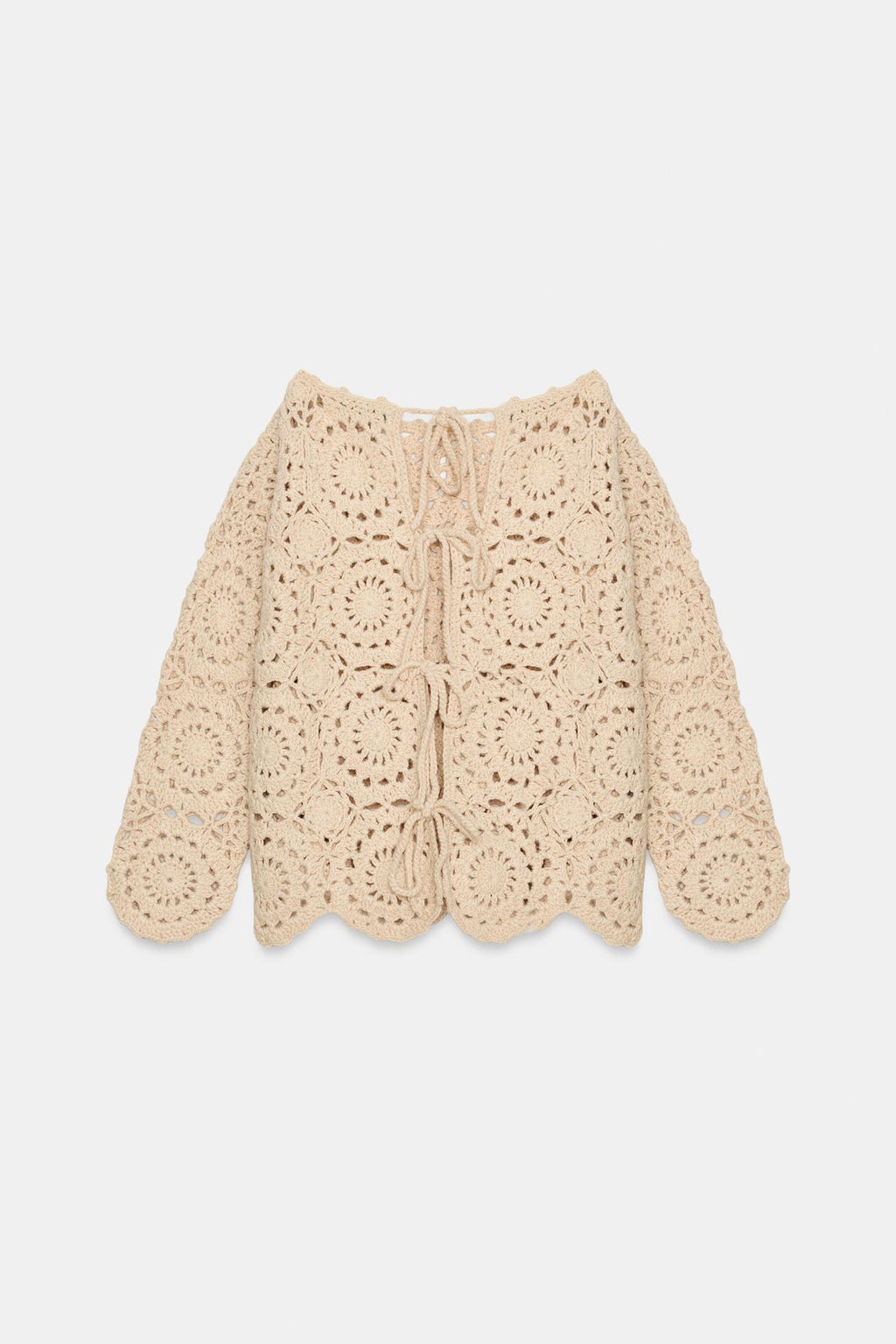 PULL EN MAILLE CROCHET