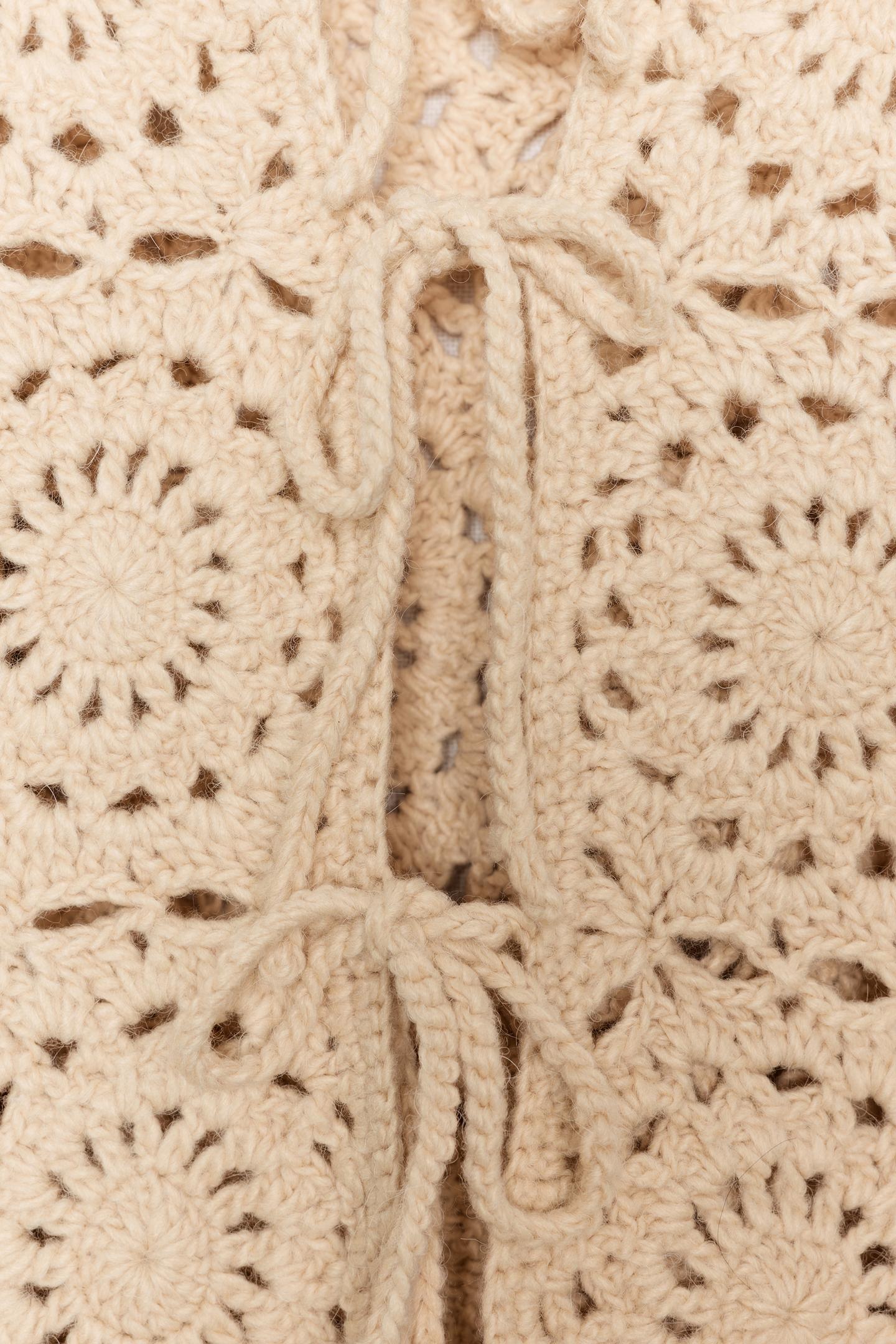 PULL EN MAILLE CROCHET